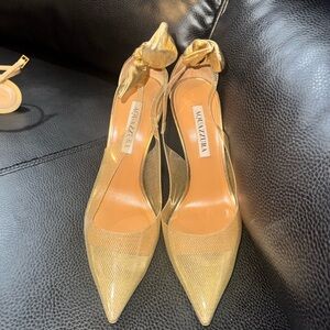 Aquazzura Bow Tie Plexi 105